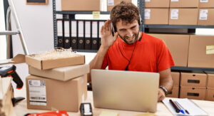 Buffer Agents and E-commerce Order-Taking