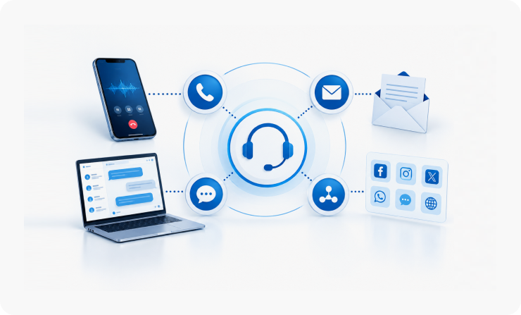 Omnichannel customer support